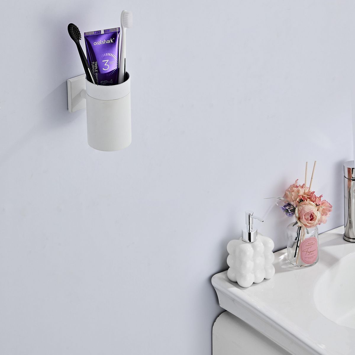 SENSI DACQUA - Vaso muro Bianco