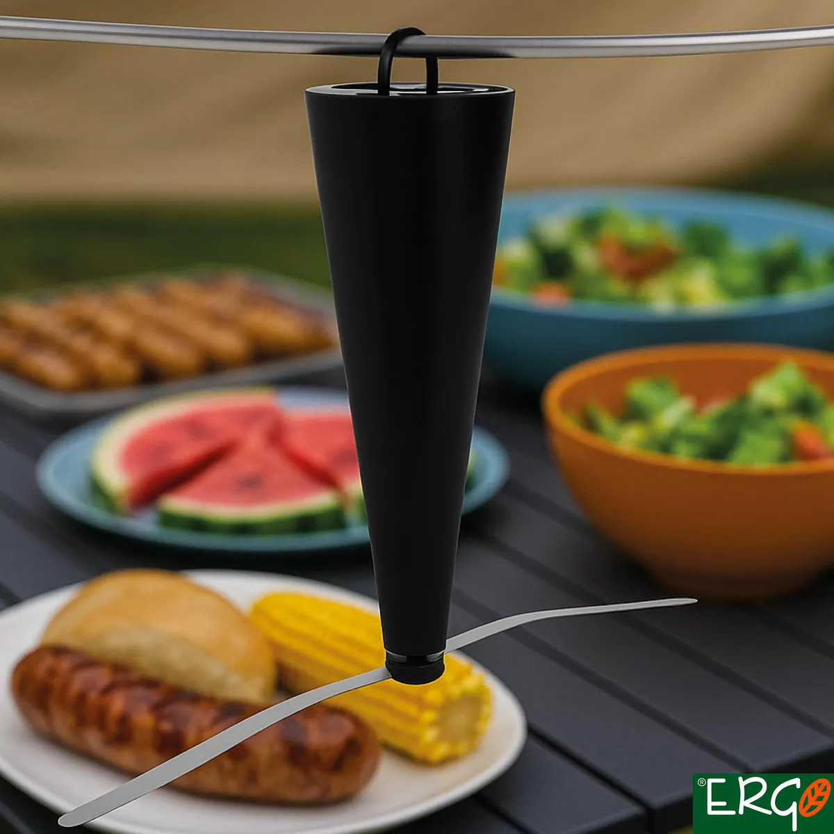 ERGO - Espanta moscas recargable