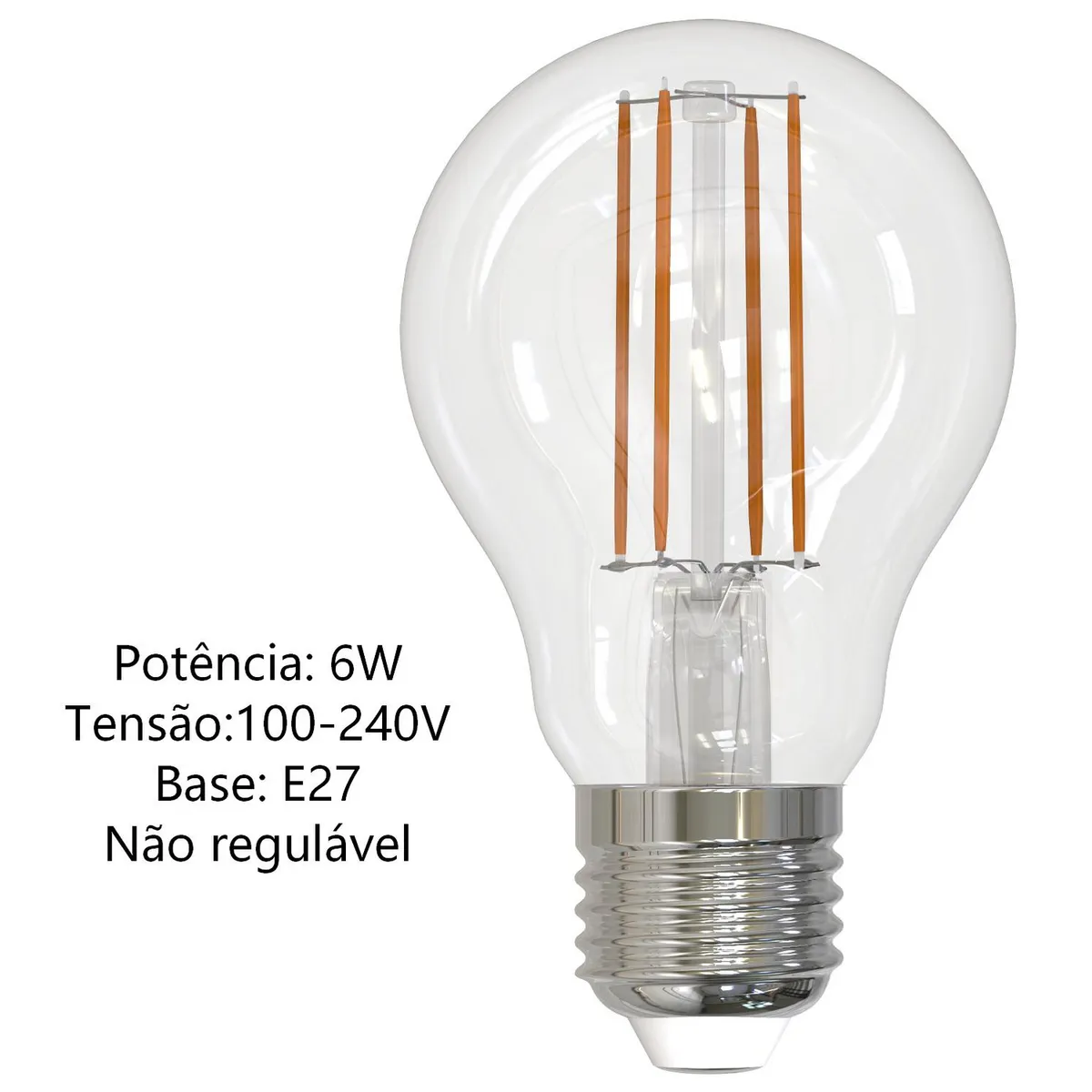 Ampolleta Led E27 806 lm Luz Cálida, marca DAIRU - Foto 2