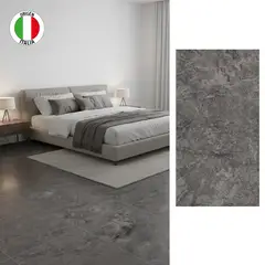 LA FENICE - Porcelanato 60x120 cm Amazing Antracite Gris Oscuro 1.44 m2