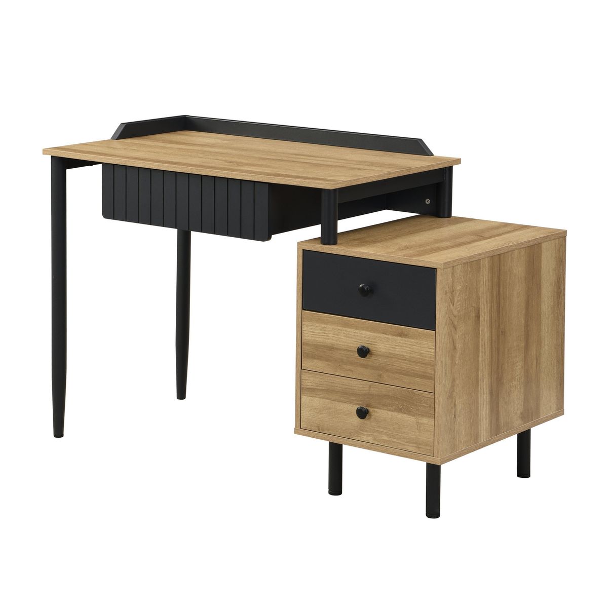 JUST HOME COLLECTION - Escritorio Darwin Café 120x76x55 cm