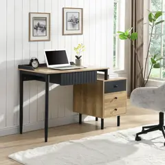 JUST HOME COLLECTION - Escritorio Darwin Café 120x76x55 cm