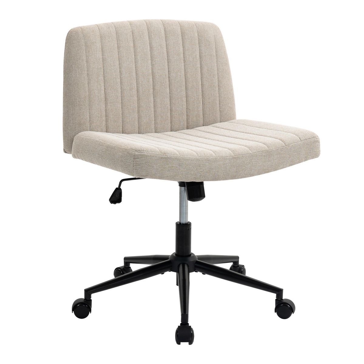 JUST HOME COLLECTION - Silla Escritorio Ejecutiva Blanco 66x87,5x63 cm