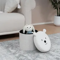 Puff 30x30x30 cm Beige