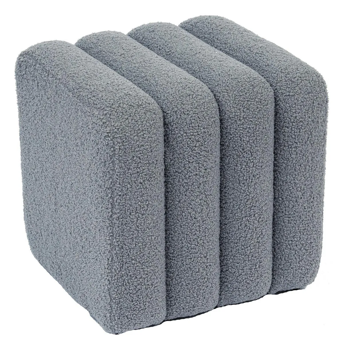 JUST HOME COLLECTION - Puff Luna 38x38x40 cm gris