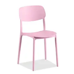 JUST HOME COLLECTION - Silla Lady Rosada 78.5X45X49 Cm