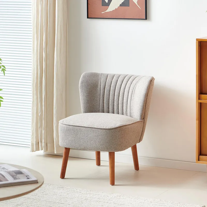 NON BRANDED - Poltrona 1 cuerpo Marvel 58x69x67 cm Taupe