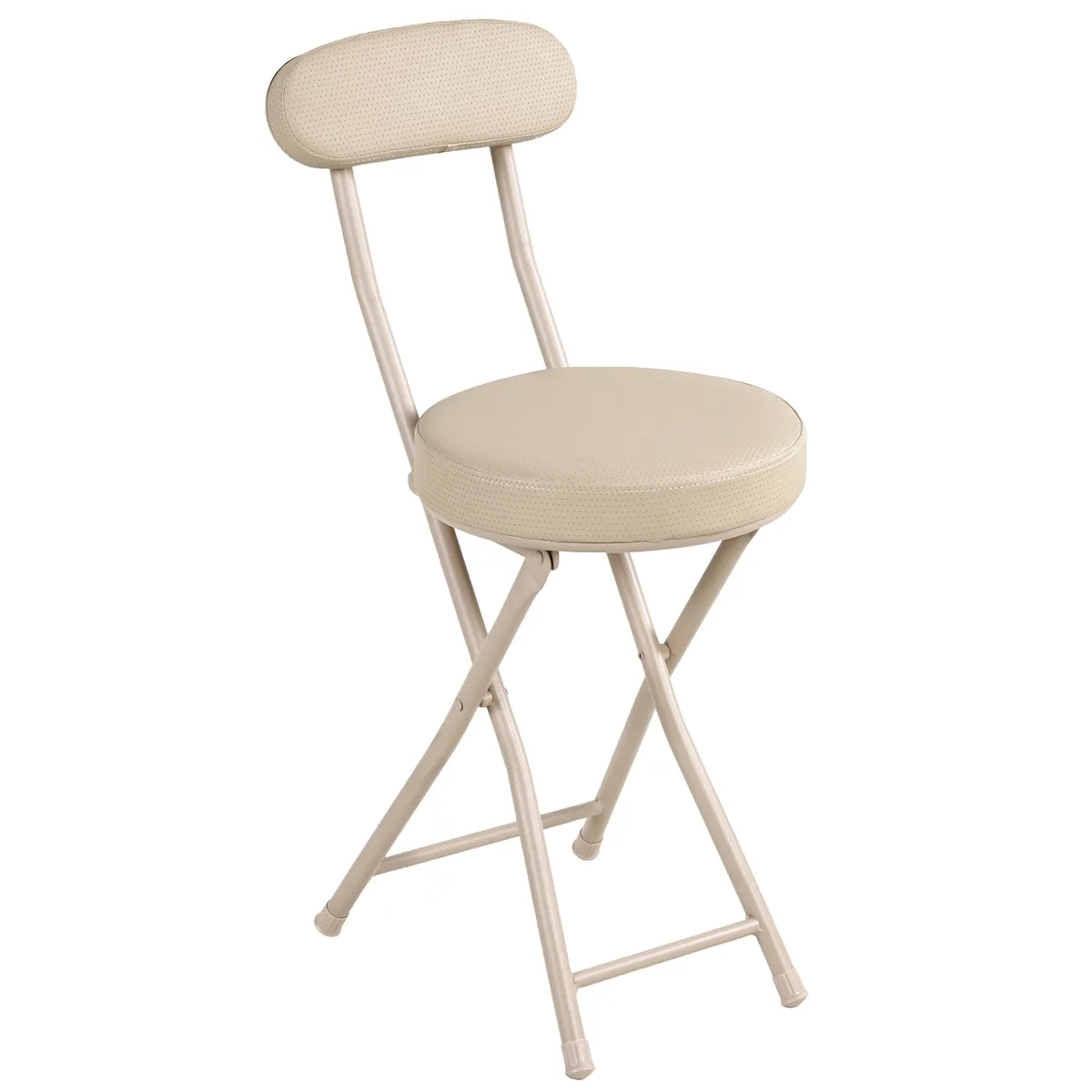 JUST HOME COLLECTION - Silla Escritorio Beige 73x30x45 cm