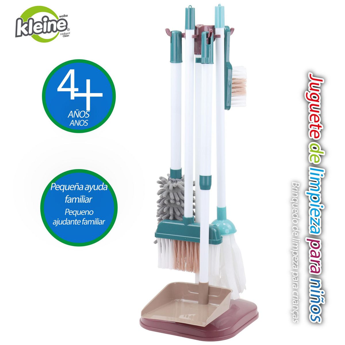 KLEINE WOLKE - Pack de limpieza para niños