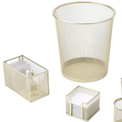 Imagen 2 del producto Set de oficina 5 piezas dorado