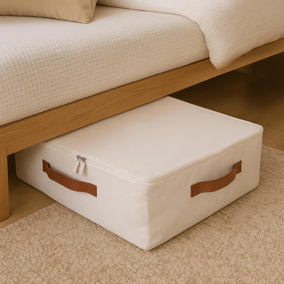 JUST HOME COLLECTION - Caja 59x39x18 cm Beige
