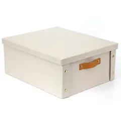 JUST HOME COLLECTION - Caja plegable con tapa 40x33x17 cm