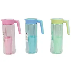 JUST HOME COLLECTION - Jarra + 4 Vasos de Plástico 2500 ml280 ml Liso Verde
