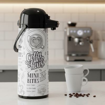 Imagen 2 del producto Termo Sifón 1.85 l Negro/Blanco