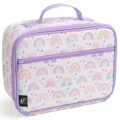 JUST HOME COLLECTION - Lonchera infantil nubes morado