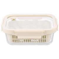 Contenedor con Canastilla Vidrio 1050 ml