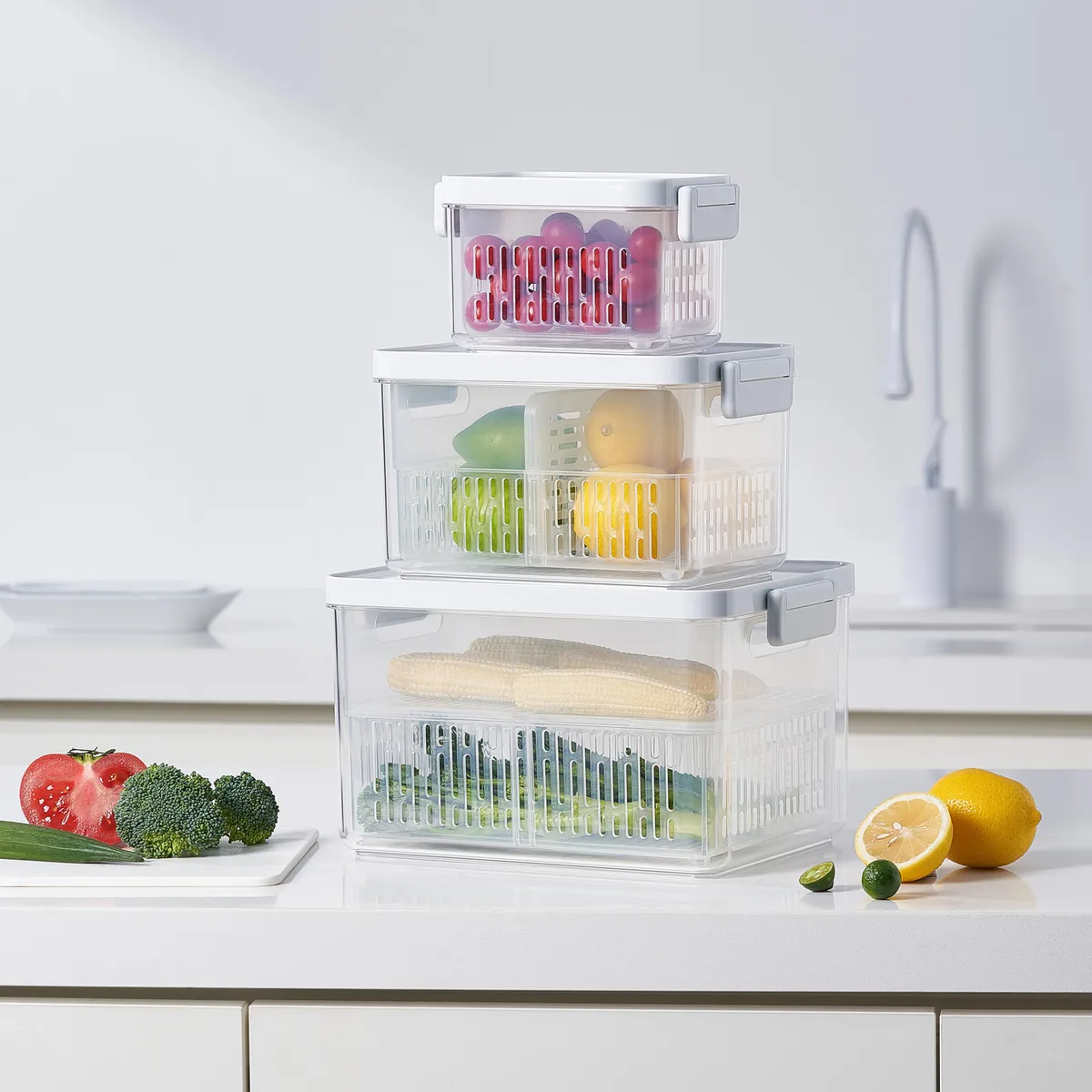 JUST HOME COLLECTION - Contenedor Plástico 6200 ml