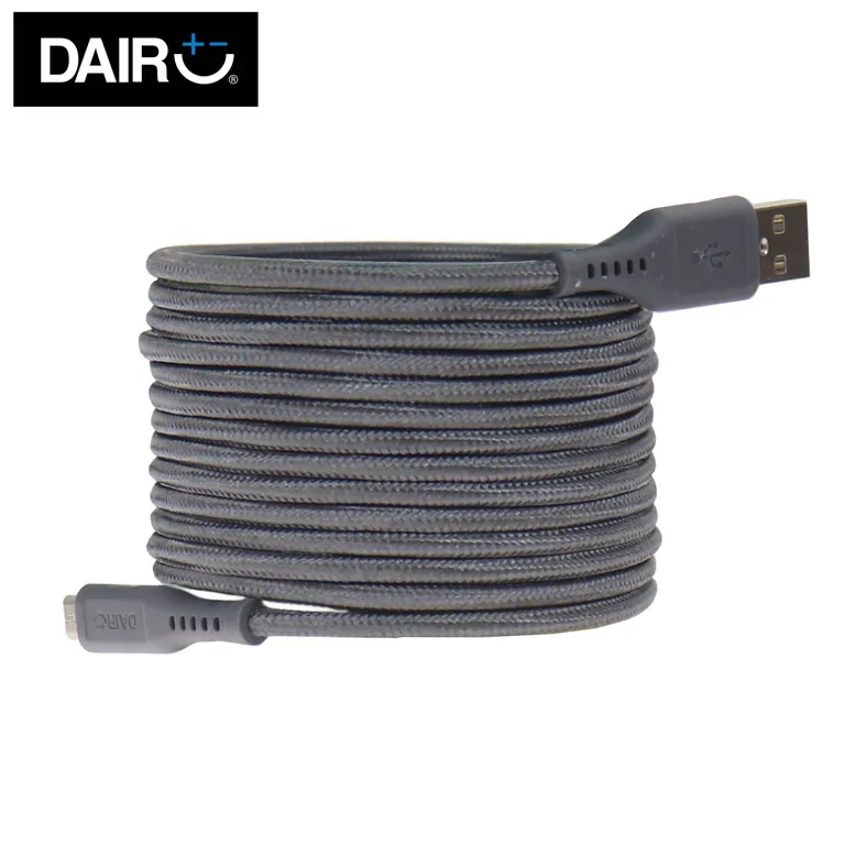 Cable tipo USB-A a Micro de 3 metros
