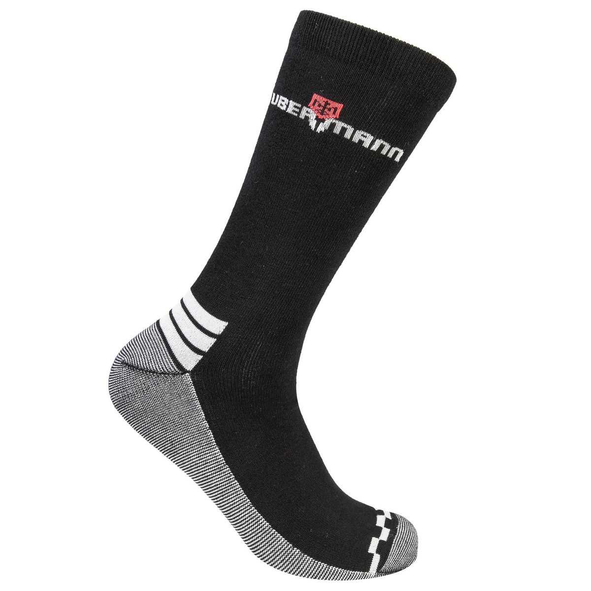 UBERMANN - Calcetin bambú negro 3 pares