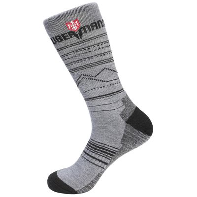 Imagen 2 del producto Calcetin lana gris 3 pares