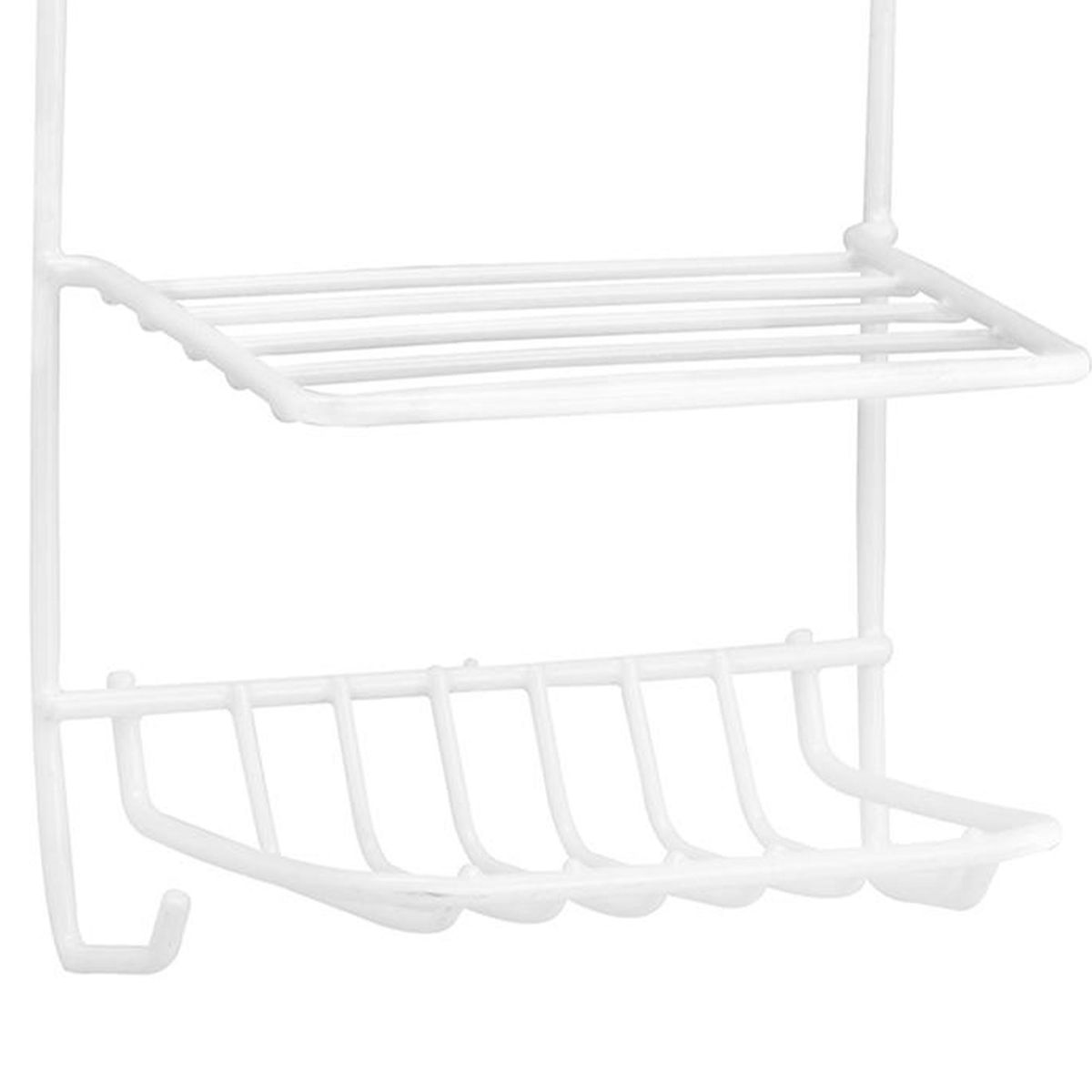 CASA BONITA - Organizador ducha 2 rep blanco