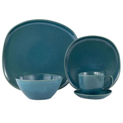 Imagen 2 del producto Juego de Vajilla 30 Piezas Cerámica Arrezo Verde