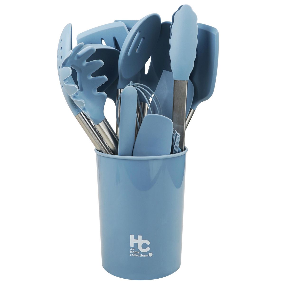 JUST HOME COLLECTION - Set utensilios Azul 15 piezas