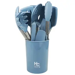 JUST HOME COLLECTION - Set utensilios Azul 15 piezas