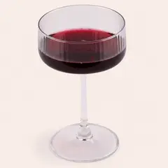 JUST HOME COLLECTION - Set 6 Copas de Vino tinto 255 ml Vidrio Transparente