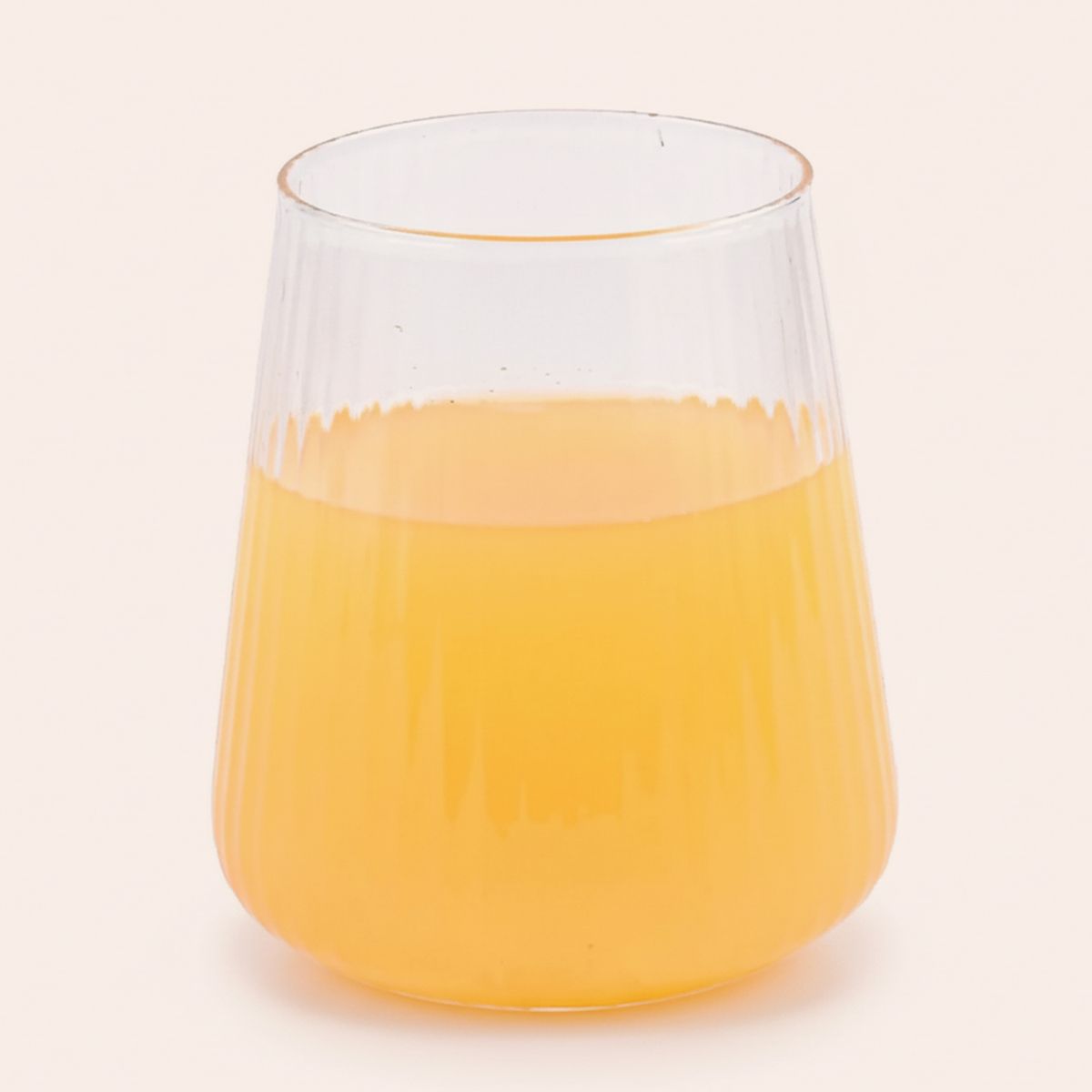 JUST HOME COLLECTION - Set 6 Vasos Alto de Vidrio 480 ml Transparente