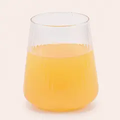 JUST HOME COLLECTION - Set 6 Vasos Alto de Vidrio 480 ml Transparente