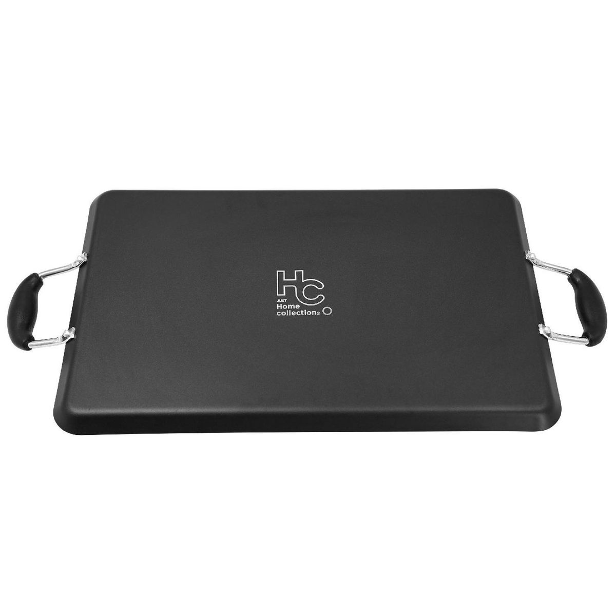 JUST HOME COLLECTION - Plancha 29 cm Aluminio Negro