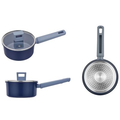 Imagen 2 del producto Batería de Cocina 5 Piezas Aluminio Navy Nova Azul