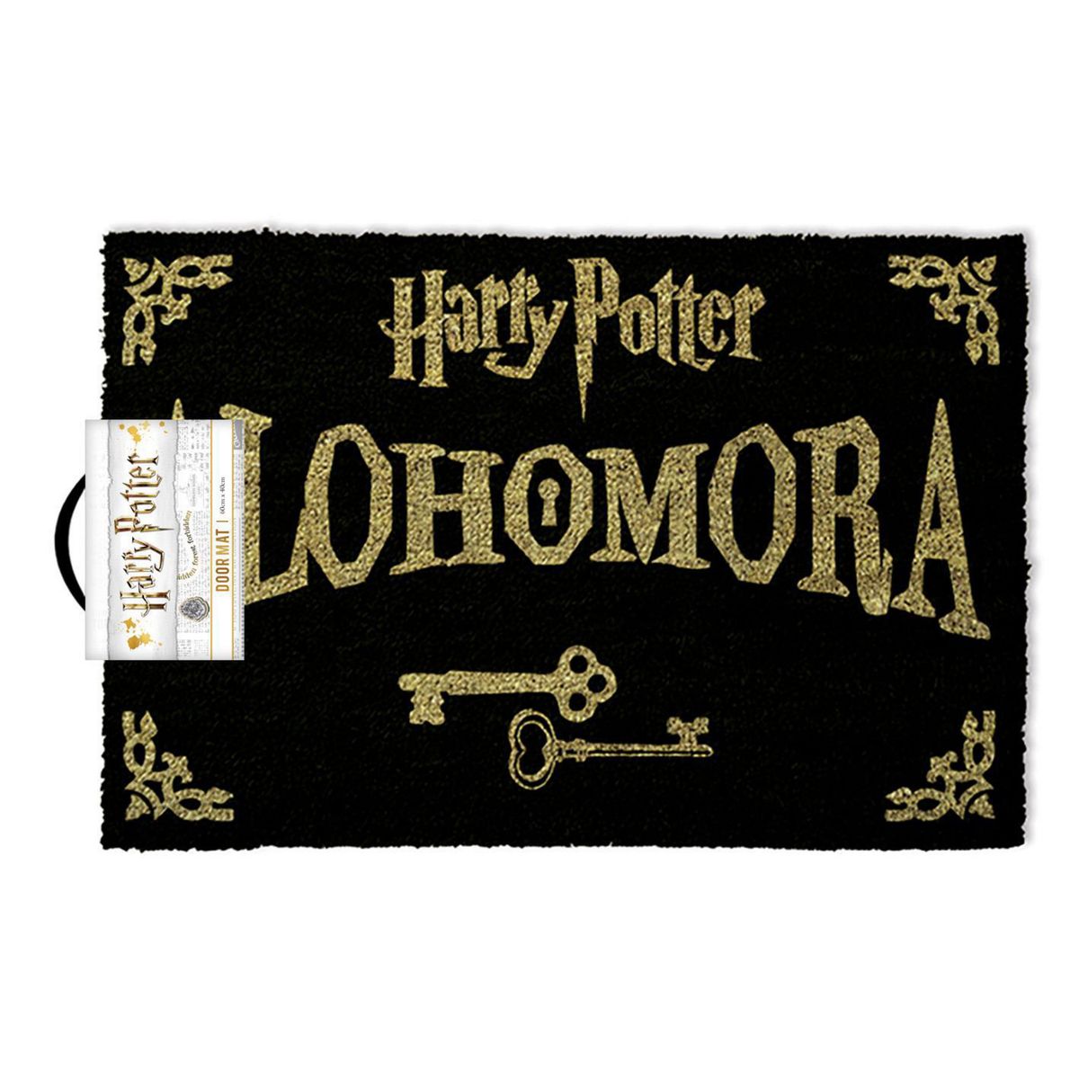 PYRAMID INTERNATIONAL - Limpiapies Harry Potter 40x80 cm NEGRO