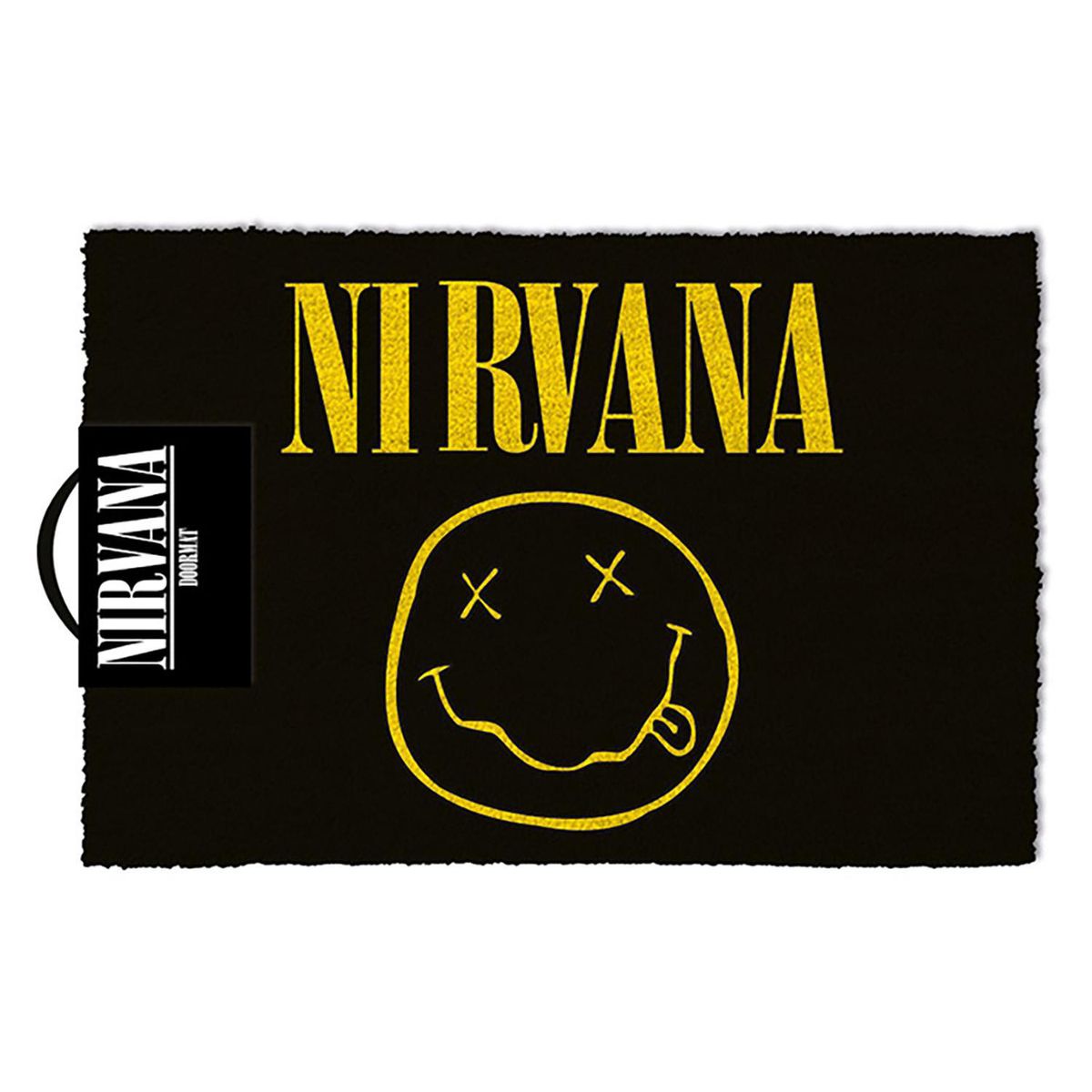 PYRAMID INTERNATIONAL - Limpiapies Nirvana 40x80 cm NEGRO