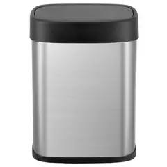 CASA BONITA - Basurero 3 Litros Plástico Plata