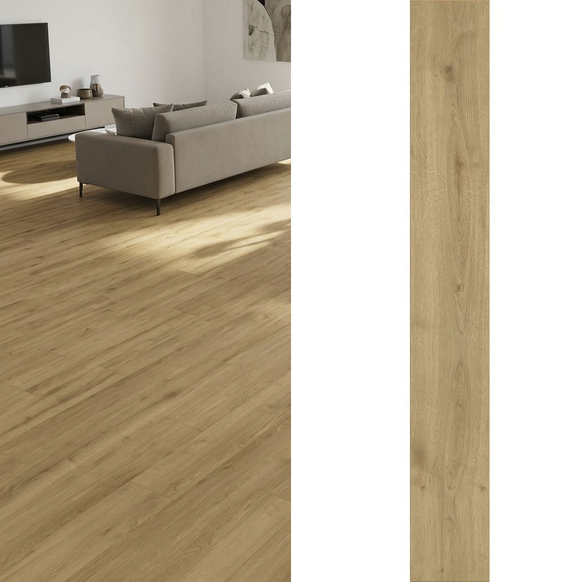 Piso Laminado Kiwi Delight 5,5mm Resistente al Agua 2,4m2, marca KRONOTEX - Foto Principal