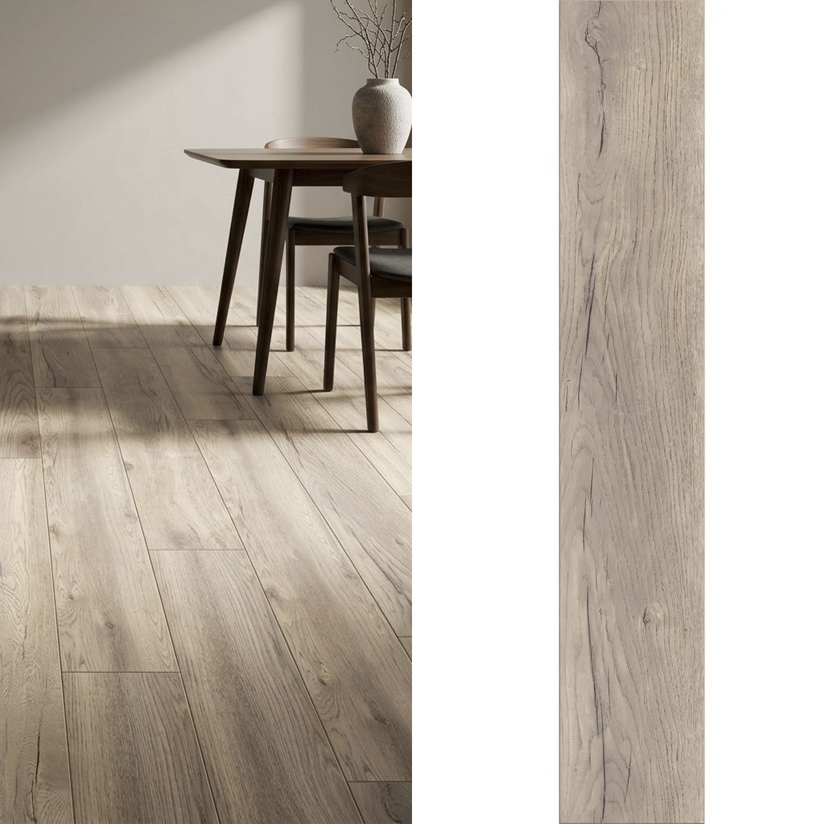 Piso Laminado Kiwi Enjoy 5,5mm Resistente al Agua 2,4 m2, marca KRONOTEX - Foto Principal