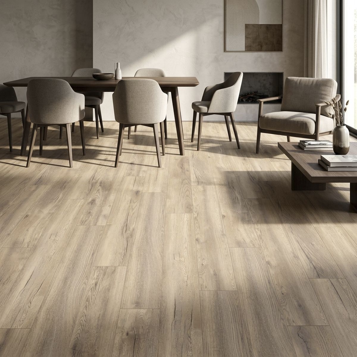 Piso Laminado Kiwi Enjoy 5,5mm Resistente al Agua 2,4 m2, marca KRONOTEX - Foto 2