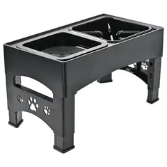 PETIZOOS - Comedero doble altura regulable