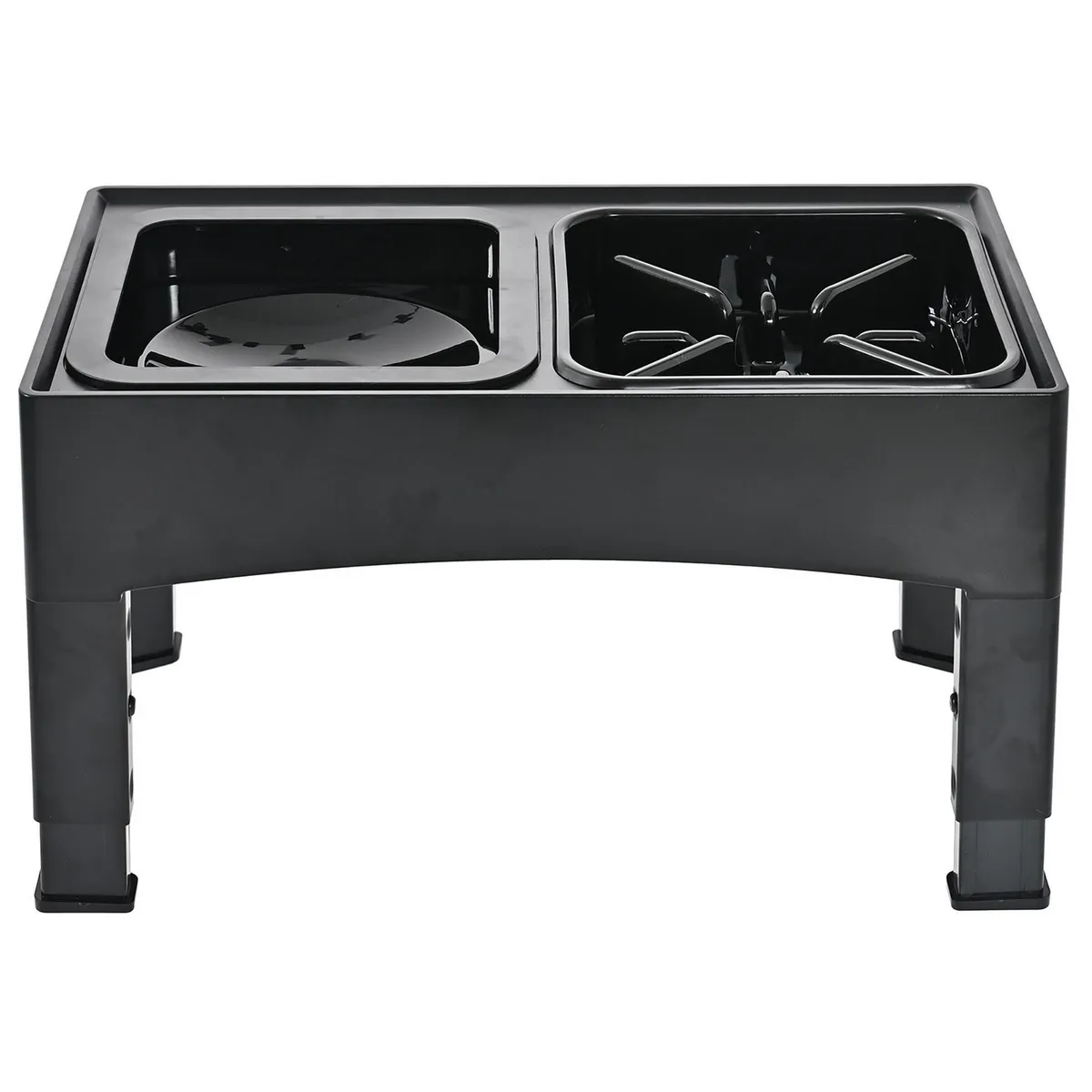 PETIZOOS - Comedero doble altura regulable