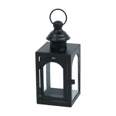 JUST HOME COLLECTION - Lámpara metal vidrio 18 cm Colores Surtidos