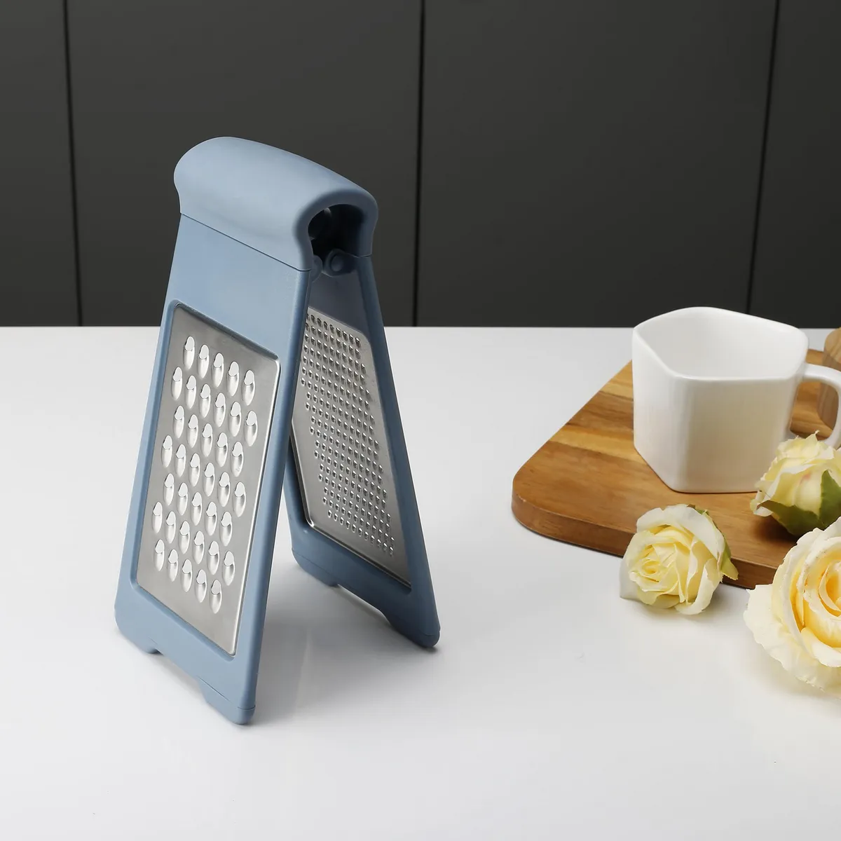 JUST HOME COLLECTION - Rallador de 2 lados azul