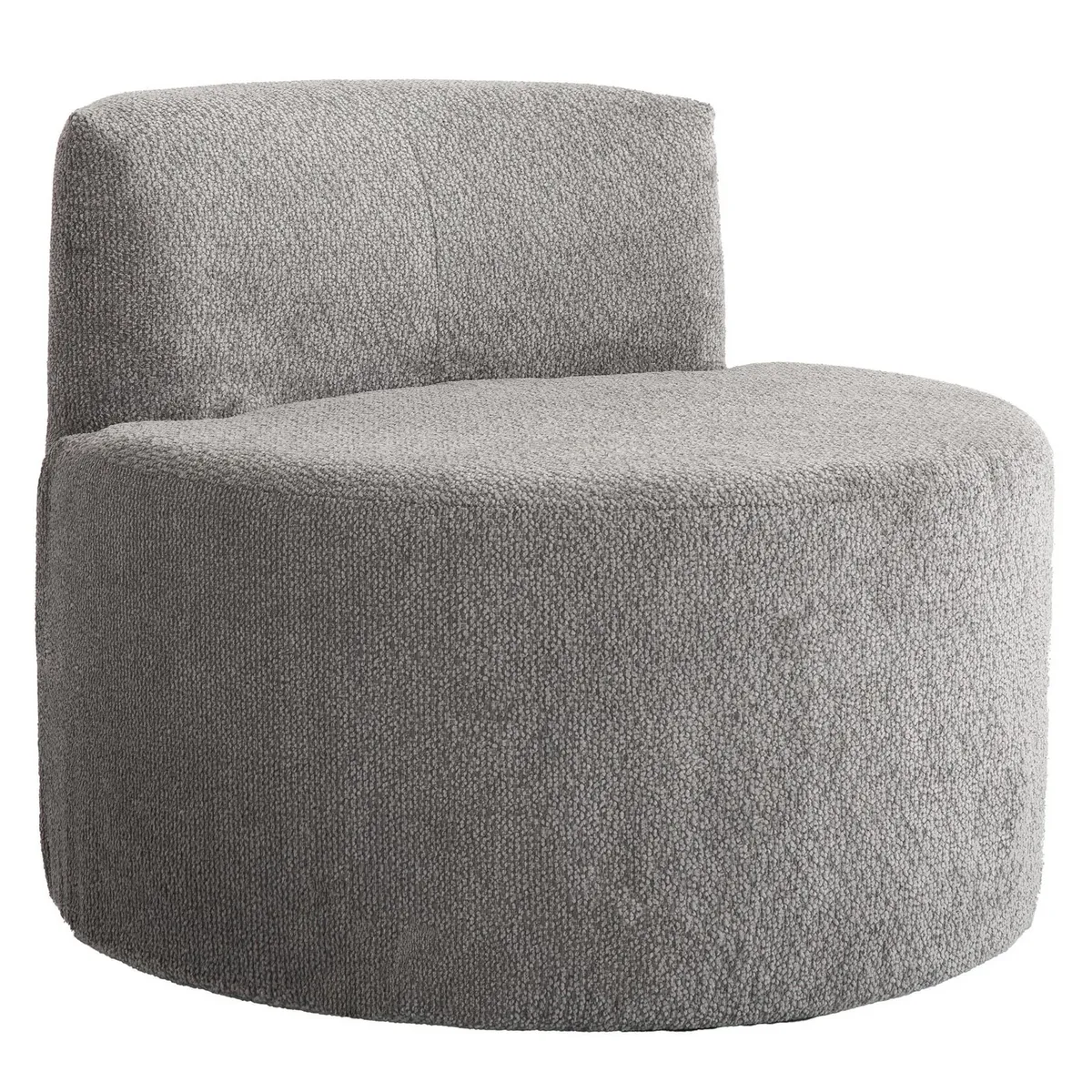 JUST HOME COLLECTION - Poltrona 1 cuerpo Compres 80x66x80 cm Gris