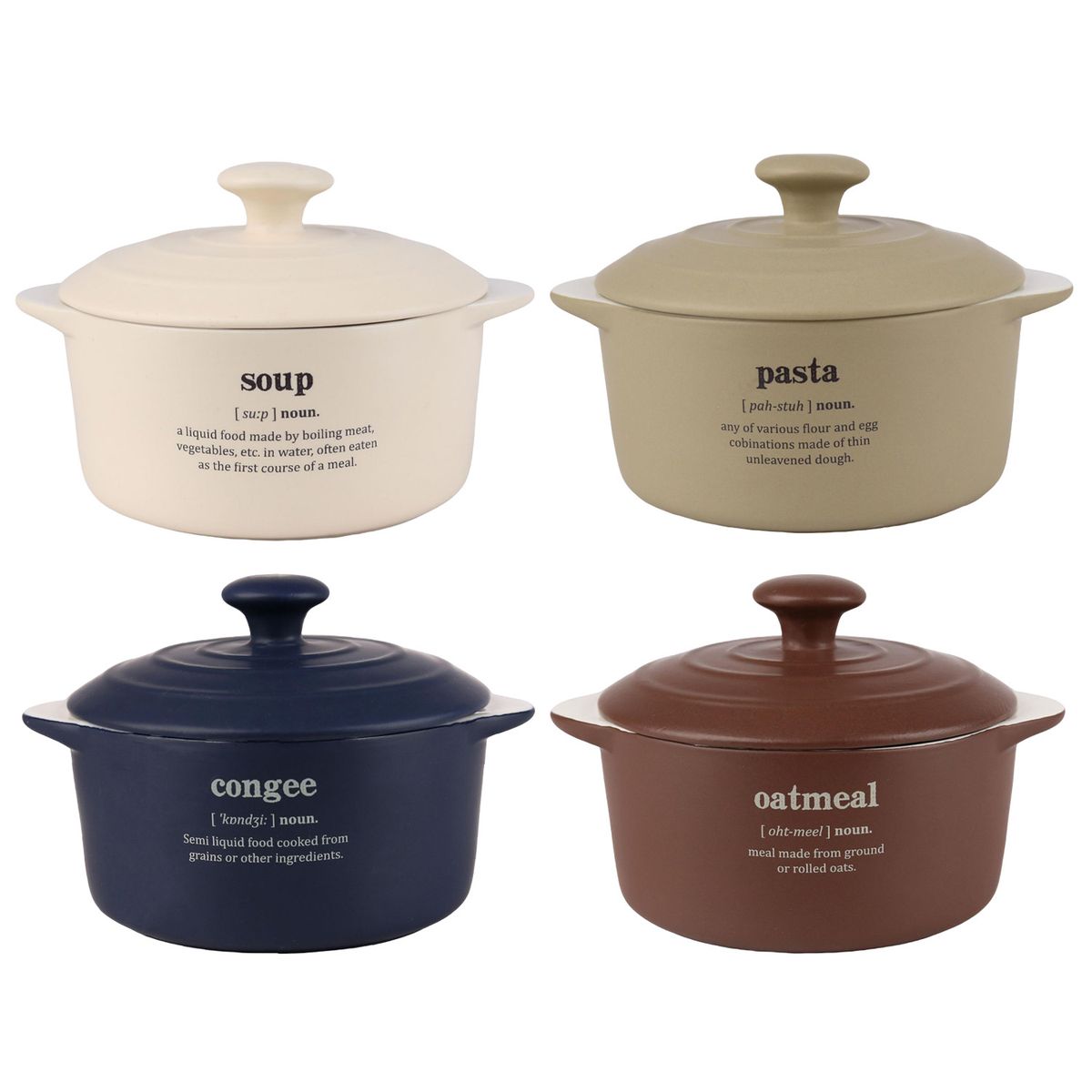 JUST HOME COLLECTION - Bowl Sopa 560 ml Colores Surtidos