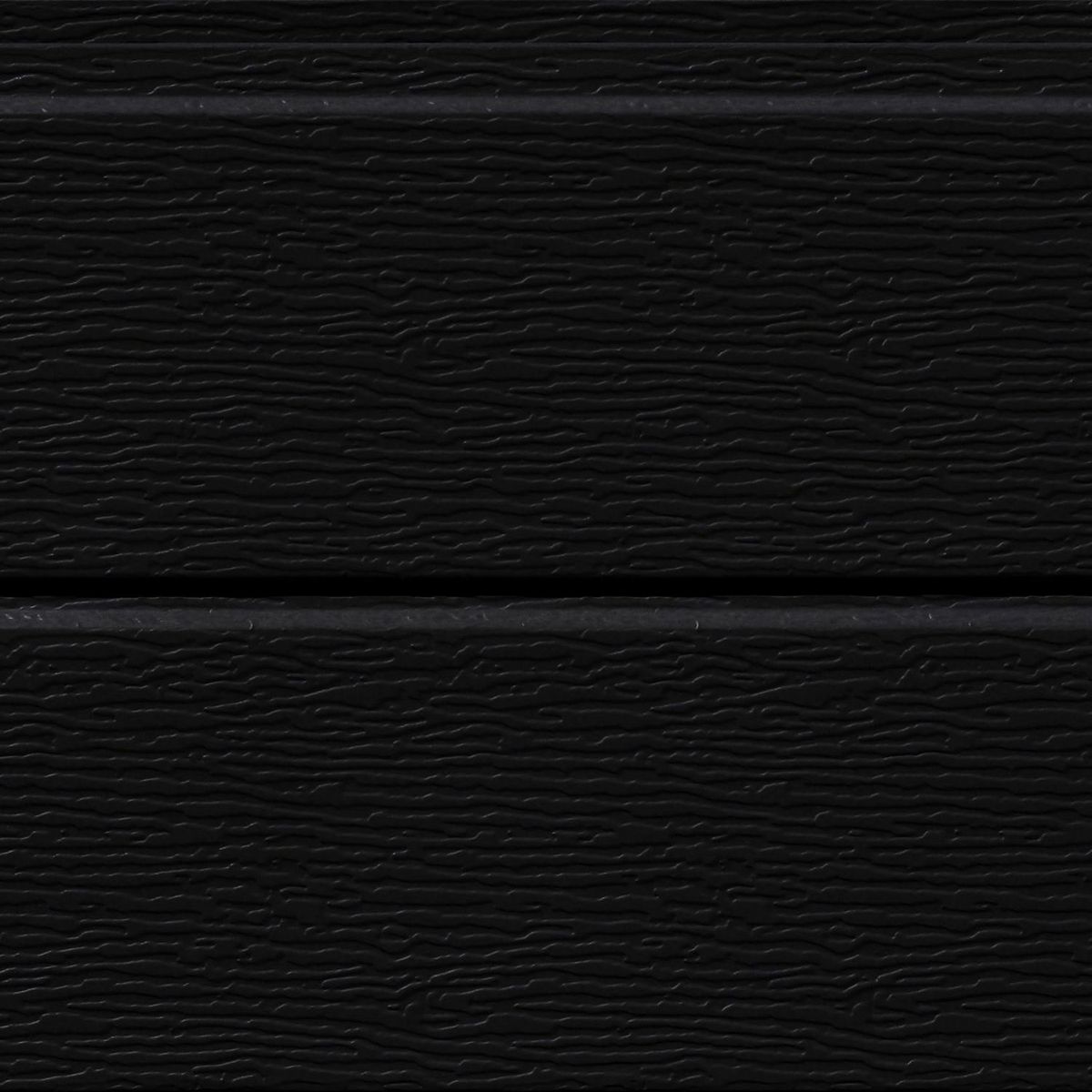 HOLZTEK - Siding Metalico 16 mm 0,385X3,8 mt Negro