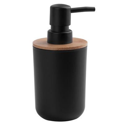 Imagen 2 del producto Set 4 Piezas Negro Plástico/Bambú