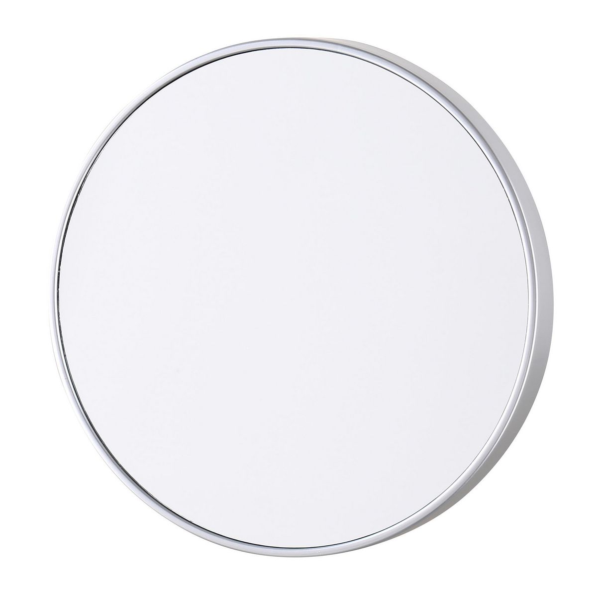 JUST HOME COLLECTION - Espejo Redondo Decorativo 30x30 cm Plateado