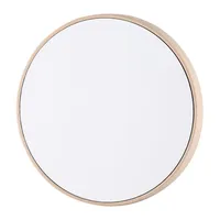 Espejo Pared Forma Redonda 30x30 cm Beige H06208PDQ3