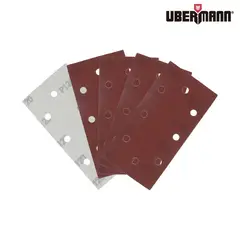 UBERMANN - Lijas de velcro 1/3 grano 120 5 Unidades